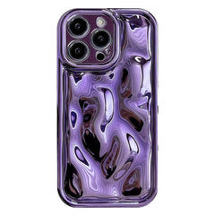 Electroplating Meteorite Texture TPU Phone Case