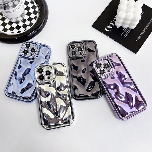 Electroplating Meteorite Texture TPU Phone Case