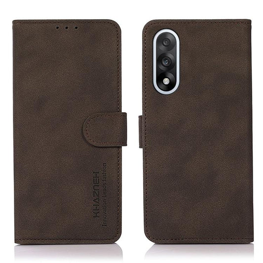 KHAZNEH Matte Texture Leather Phone Case