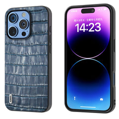 ABEEL Crocodile Texture Genuine Leather Phone Case
