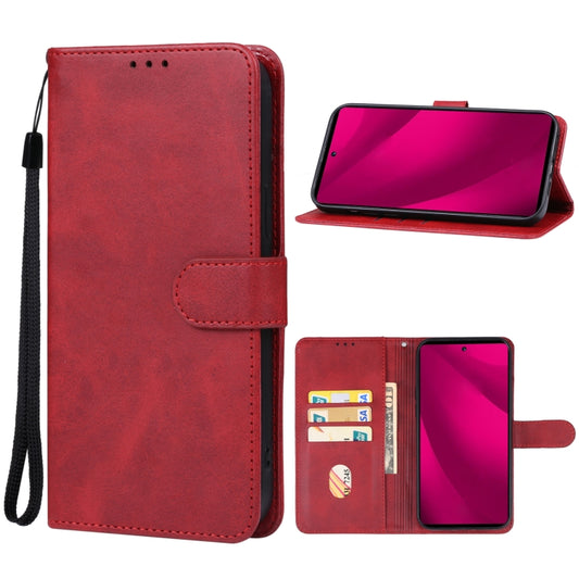 Leather Phone Case, For T-Mobile Revvl 7 Pro 5G, For T-Mobile T Phone 2 5G