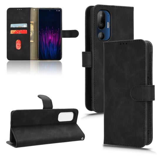 Skin Feel Magnetic Flip Leather Phone Case