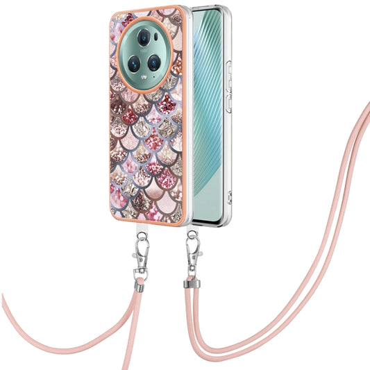 Electroplating IMD TPU Phone Case with Lanyard, For Honor Magic5 Pro, For Honor X6a, For Honor 90 Lite 5G, For Honor 90 5G
