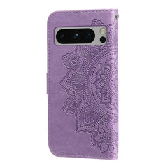 Seven-petal Flowers Embossing Leather Phone Case