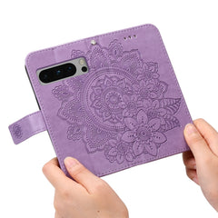 Seven-petal Flowers Embossing Leather Phone Case