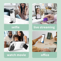 Stereoscopic Holder Sliding Camshield Phone Case, For Google Pixel 8