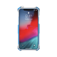 R-JUST Shockproof Dustproof Armor Metal Protective Case, For iPhone XS Max