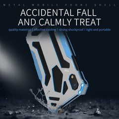 R-JUST Shockproof Dustproof Armor Metal Protective Case, For iPhone XS Max
