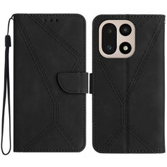 Stitching Embossed Leather Phone Case