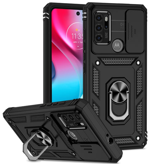 Sliding Camshield Holder Phone Case, For Motorola Moto G60s, For Motorola Moto G50, For Motorola One 5G Ace