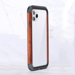 R-JUST Metal + Wood Frame Protective Case