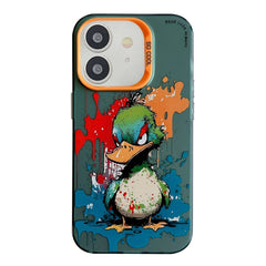 Animal Pattern Oil Painting Series PC + TPU Phone Case