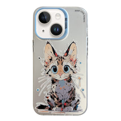 Animal Pattern Oil Painting Series PC + TPU Phone Case