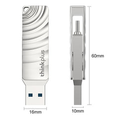 Lenovo Thinkplus MU232 USB 3.2 + USB-C / Type-C Dual Head Flash Drive