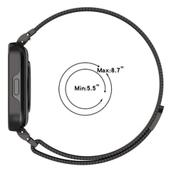 2 in 1 Milan Metal Watch Band with Watch Frame, For Redmi Watch 3 Lite / Watch 3 Active