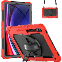 Lucky Wheel Grip Silicone Hybrid PC Tablet Case with Shoulder Strap