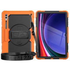 Lucky Wheel Grip Silicone Hybrid PC Tablet Case with Shoulder Strap