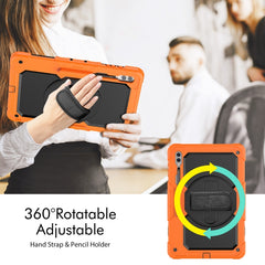 Lucky Wheel Grip Silicone Hybrid PC Tablet Case with Shoulder Strap