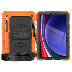 Lucky Wheel Grip Silicone Hybrid PC Tablet Case with Shoulder Strap