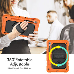 Lucky Wheel Grip Silicone Hybrid PC Tablet Case with Shoulder Strap