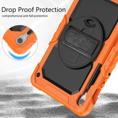 Lucky Wheel Grip Silicone Hybrid PC Tablet Case with Shoulder Strap