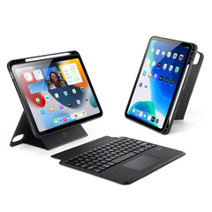 DUX DUCIS DK Series Magnetic Wireless Bluetooth Keyboard Tablet Case, For iPad Pro 13 2024, For iPad Pro 11 2024, For iPad Air 11 2024 / 4&5 / iPad Pro 11 2022, For iPad 10th Gen 10.9 2022, For iPad 10.2 2019/2020/2021/Air 2019