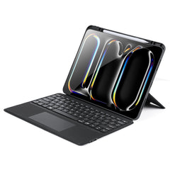 DUX DUCIS DK Series Magnetic Wireless Bluetooth Keyboard Tablet Case, For iPad Pro 13 2024, For iPad Pro 11 2024, For iPad Air 11 2024 / 4&5 / iPad Pro 11 2022, For iPad 10th Gen 10.9 2022, For iPad 10.2 2019/2020/2021/Air 2019