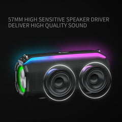 New RiXing NR8809 20W Outdoor Portable TWS Smart Wireless Bluetooth Speaker