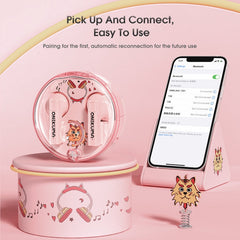 ONIKUMA T301 Transparent Cartoon Wireless Bluetooth Earphone