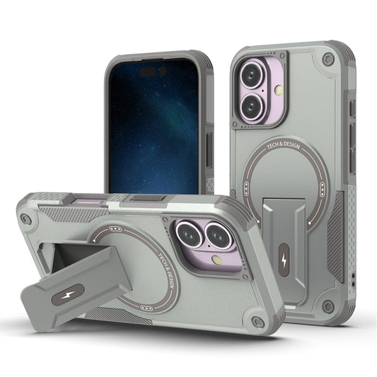 Armor Magsafe Holder PC Hybrid TPU Phone Case