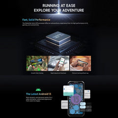 Oukitel WP19 Pro, 6.8 inch MediaTek Helio G99 Octa-core, NFC, Network: 4G