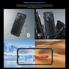 Oukitel WP33 Pro, IP68/IP69K, Fingerprint Identification, 22000mAh, 6.6 inch MediaTek Dimensity 6100+ Octa-core, NFC, OTG, Network: 5G