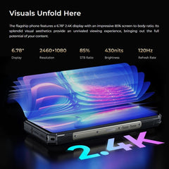 Oukitel WP30 Pro 5G, IP68/IP69K, 108MP Camera, 11000mAh, 6.78 inch + 1.8 inch MediaTek Dimensity 8050 Octa-core 3.0GHz, NFC, OTG, Network: 5G