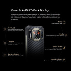 Oukitel WP30 Pro 5G, IP68/IP69K, 108MP Camera, 11000mAh, 6.78 inch + 1.8 inch MediaTek Dimensity 8050 Octa-core 3.0GHz, NFC, OTG, Network: 5G