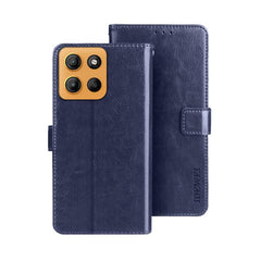 idewei Crazy Horse Texture Leather Phone Case