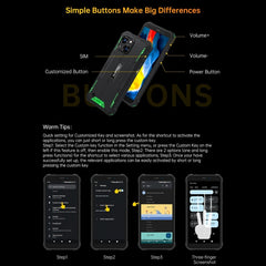 Oukitel WP32, IP68/IP69K, 5.93 inch Android 13 Unisoc Tiger T606 Octa-core, NFC, OTG, Network: 4G