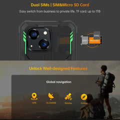 Oukitel WP32, IP68/IP69K, 5.93 inch Android 13 Unisoc Tiger T606 Octa-core, NFC, OTG, Network: 4G