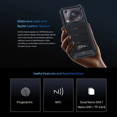 Oukitel WP36, IP68/IP69K, Fingerprint Identification, 10600mAh, 6.52 inch MediaTek MT8788 Octa Core, NFC, OTG, Network: 4G