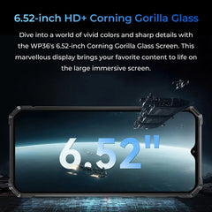 Oukitel WP36, IP68/IP69K, Fingerprint Identification, 10600mAh, 6.52 inch MediaTek MT8788 Octa Core, NFC, OTG, Network: 4G