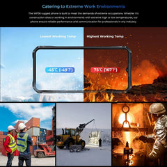 Oukitel WP36, IP68/IP69K, Fingerprint Identification, 10600mAh, 6.52 inch MediaTek MT8788 Octa Core, NFC, OTG, Network: 4G