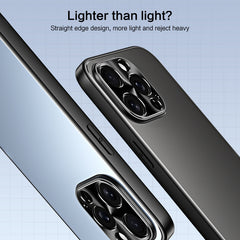 R-JUST RJ-61 Electroplating Frosted TPU + PC Phone Case, For iPhone 14 Pro, For iPhone 14 Pro Max, For iPhone 13 Pro Max, For iPhone 13 Pro, For iPhone 13, For iPhone 12 Pro Max