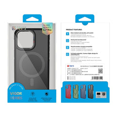 TGVIS Vigor Series Airbag MagSafe Magnetic Phone Case, For iPhone 15 Pro Max, For iPhone 15