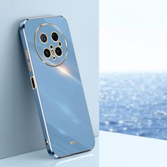 XINLI Straight 6D Plating Gold Edge TPU Phone Case, For Huawei Mate 70 Pro / 70 Pro+, For Huawei Mate 70, For Huawei Nova 13 Pro
