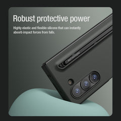 NILLKIN Flex Pure PC + Liquid Silicone Phone Case with S Pen