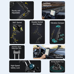 Ulefone UAN02 Armor Mount Max Car Phone Tablet Holder