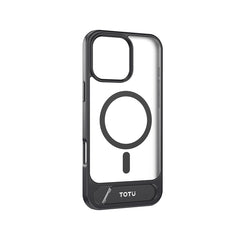 TOTU PC-25 Skin Feel MagSafe Magnetic Stand Phone Case, For iPhone 16 Pro Max, For iPhone 16 Pro