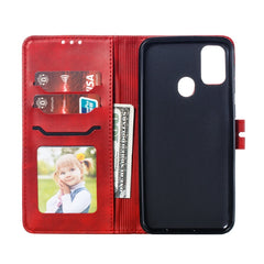 Embossed Happy Cat Pattern Horizontal Flip Leather Case with Holder & Card Slots & Wallet & Photo Frame, For Samsung Galaxy A21s, For Samsung Galaxy A71 5G, For Samsung Galaxy Note20, For Samsung Galaxy Note20 Ultra