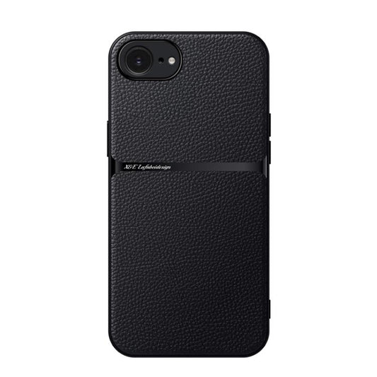 Litchi Leather Magnetic Full Coverage Shockproof Phone Case, For iPhone 16e, For iPhone 16 Pro Max, For iPhone 16 Pro, For iPhone 16 Plus