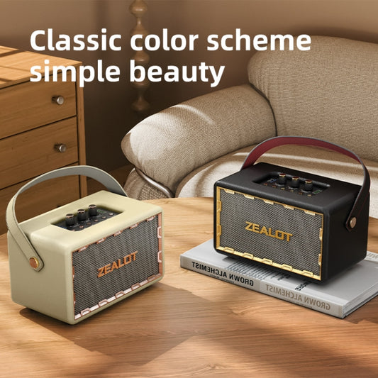 Zealot MT01M Retro Card Portable Wireless Bluetooth Speaker with Microphone