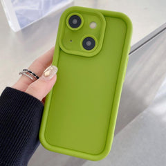 Shockproof Frame Frosted Precise Hole TPU Phone Case